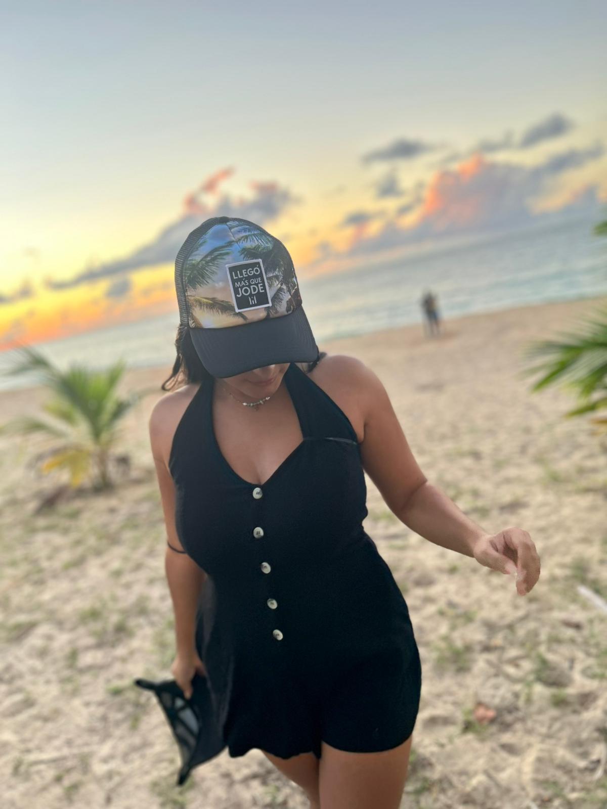 Foam trucker hat "Llegó más que jo..."