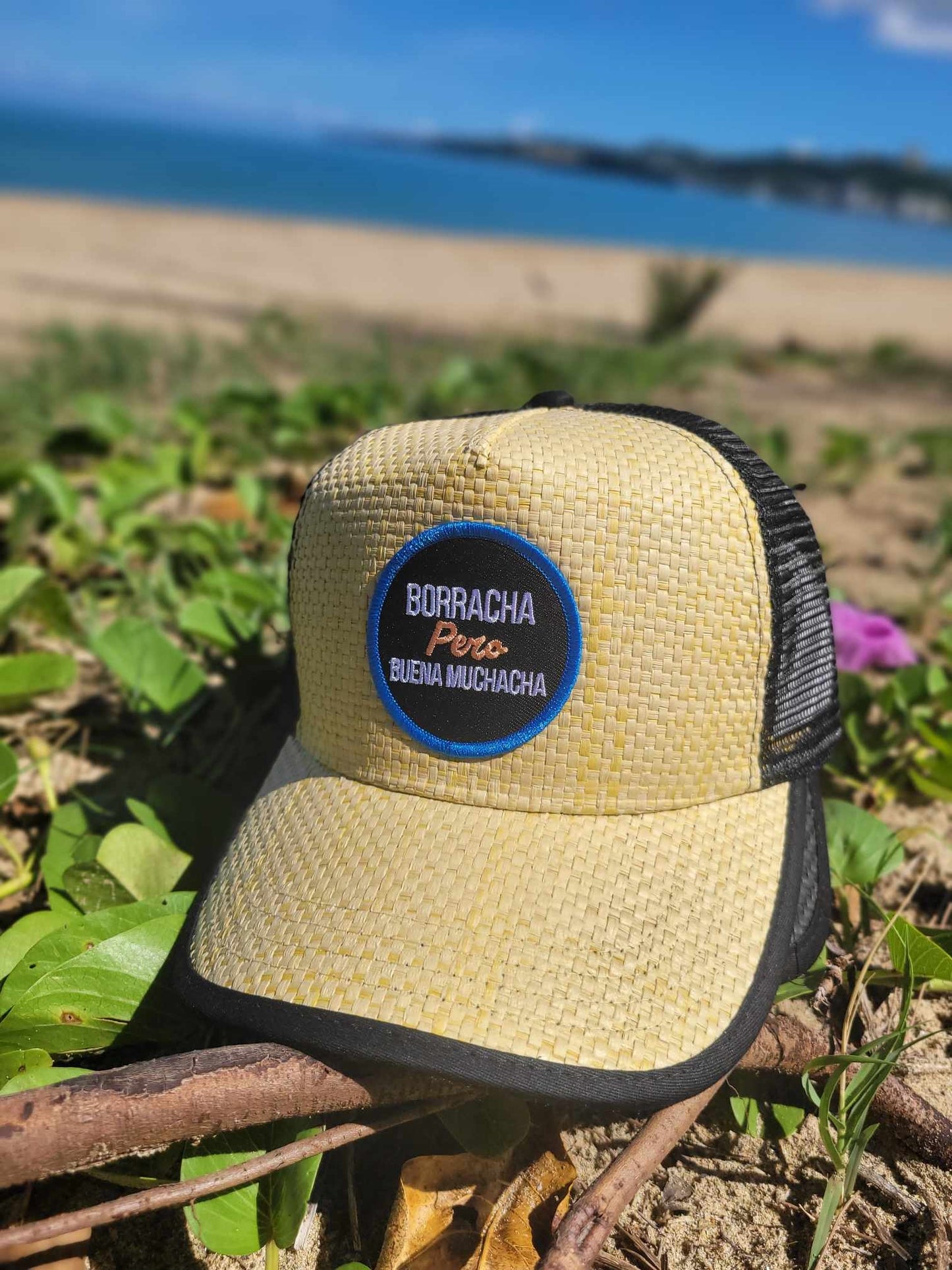 Gorra de Paja "Borracha pero buena muchacha"