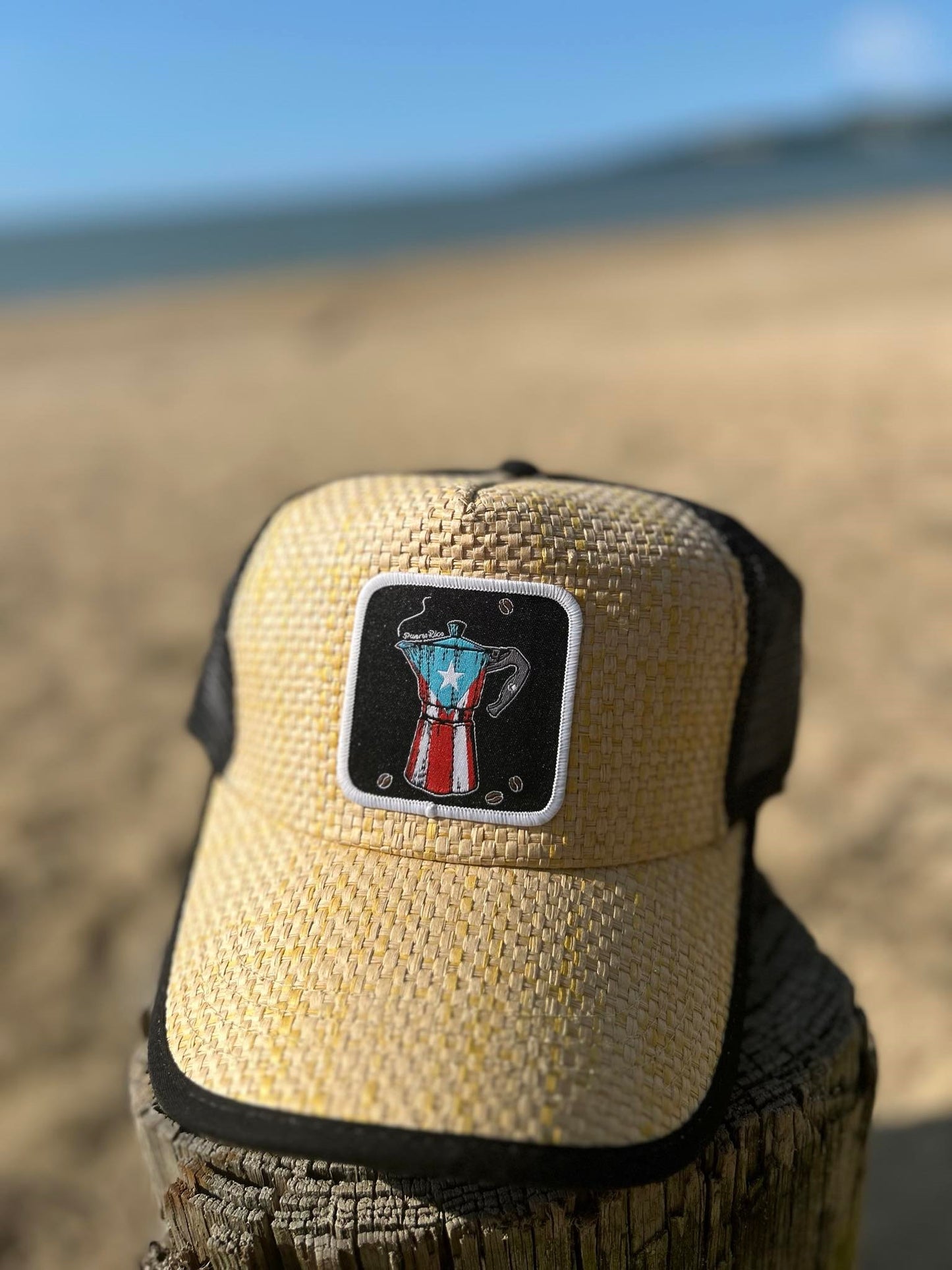 Gorra de Paja "Greca"