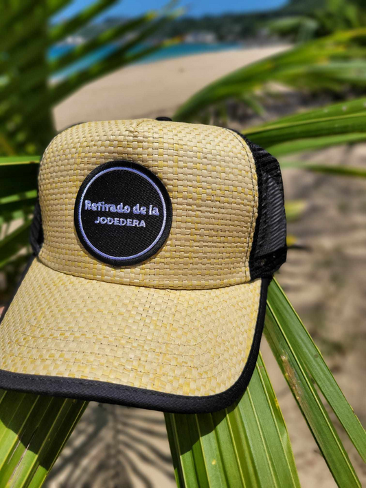 Gorra de Paja "Retirado de la jodede..."