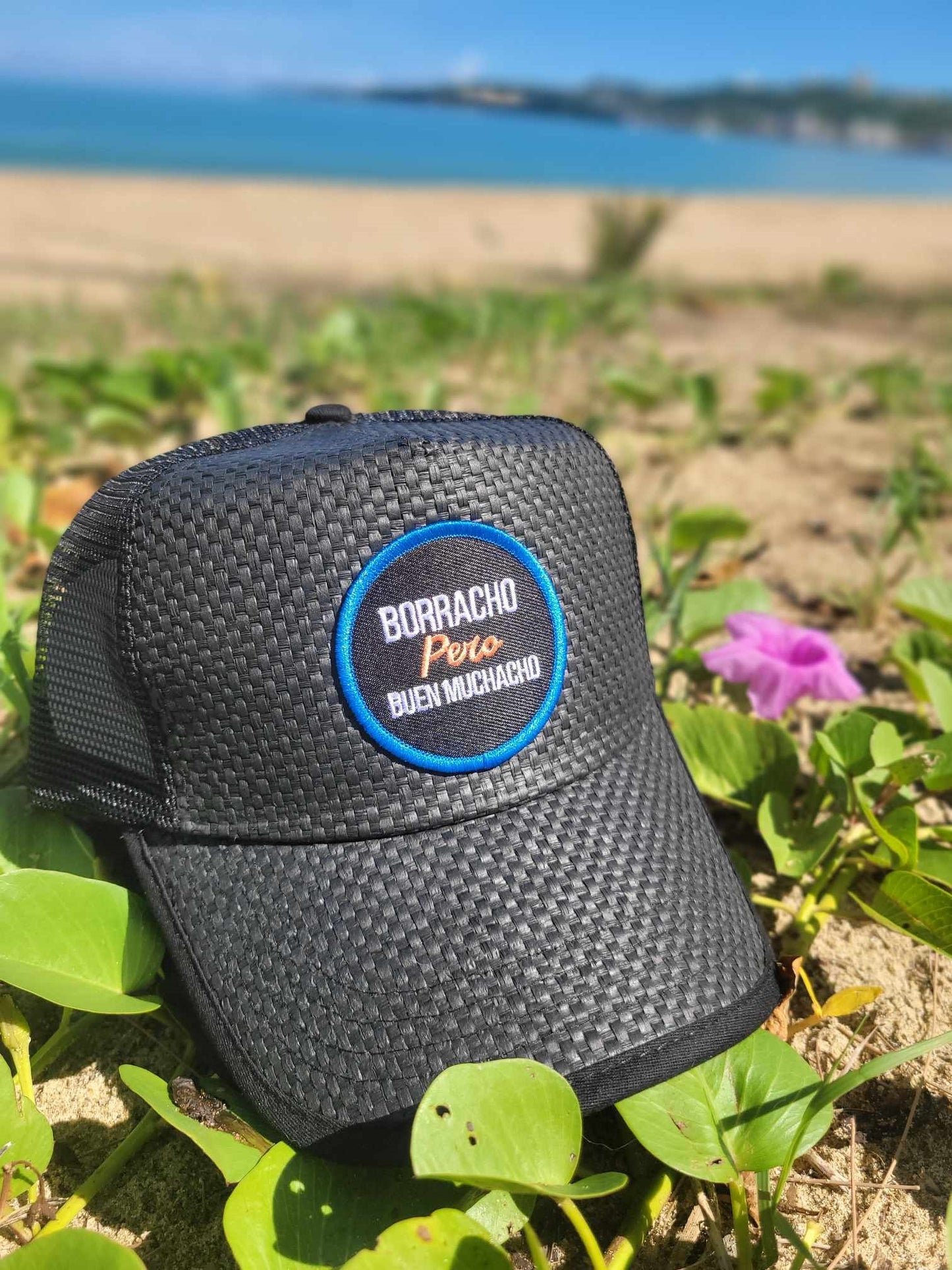 Gorra de Paja "Borracho pero buen muchacho"
