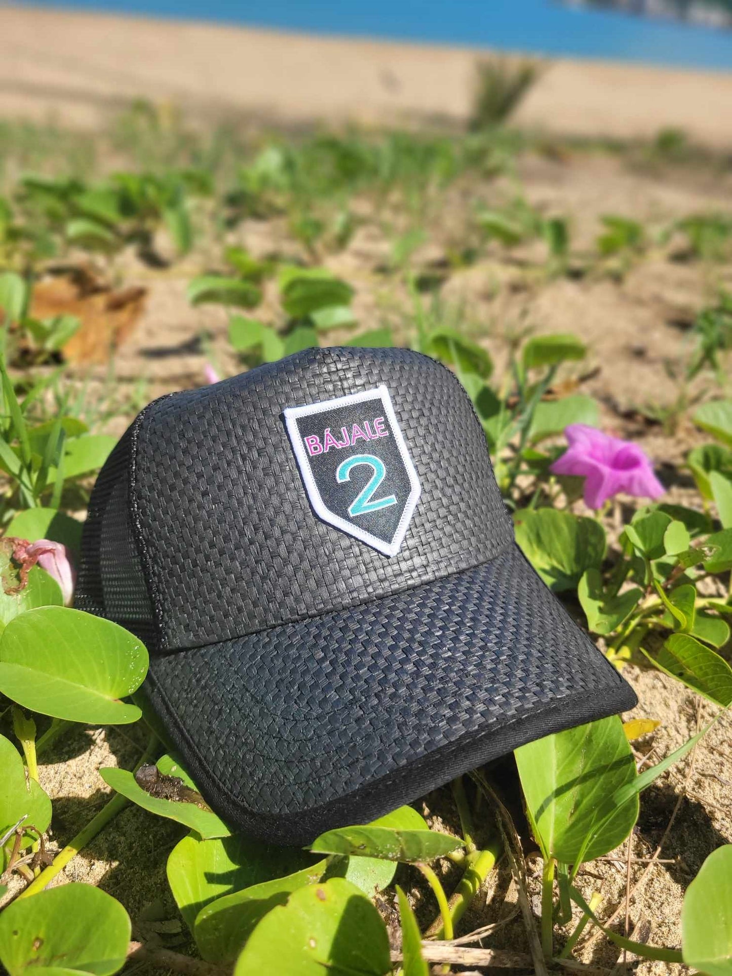 Gorra de paja "Bajale 2" Triangular