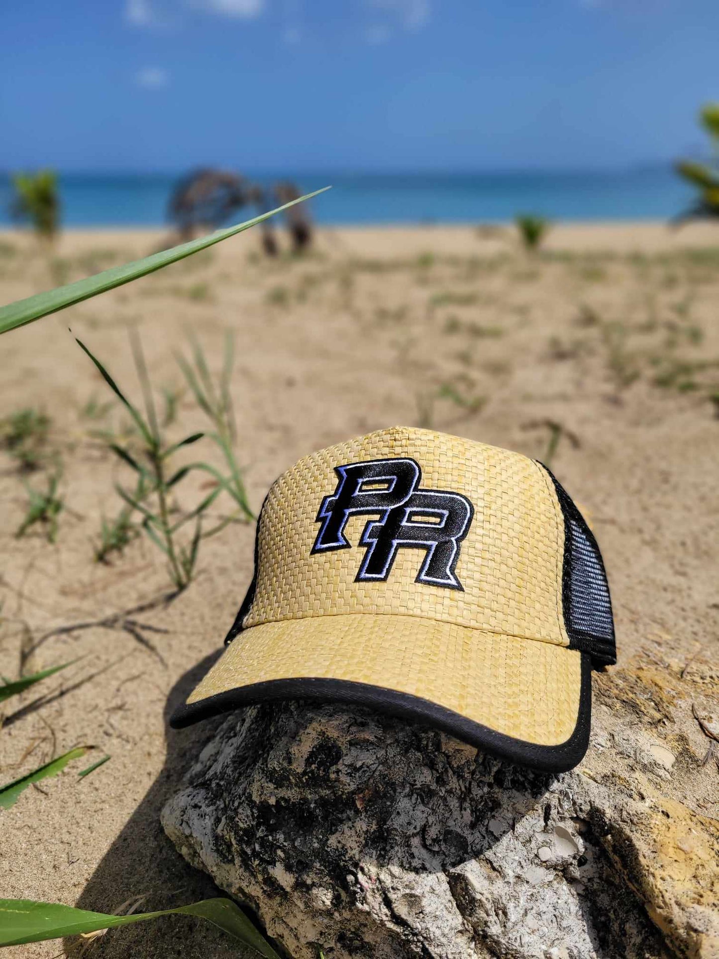 Gorra de Paja " PR"