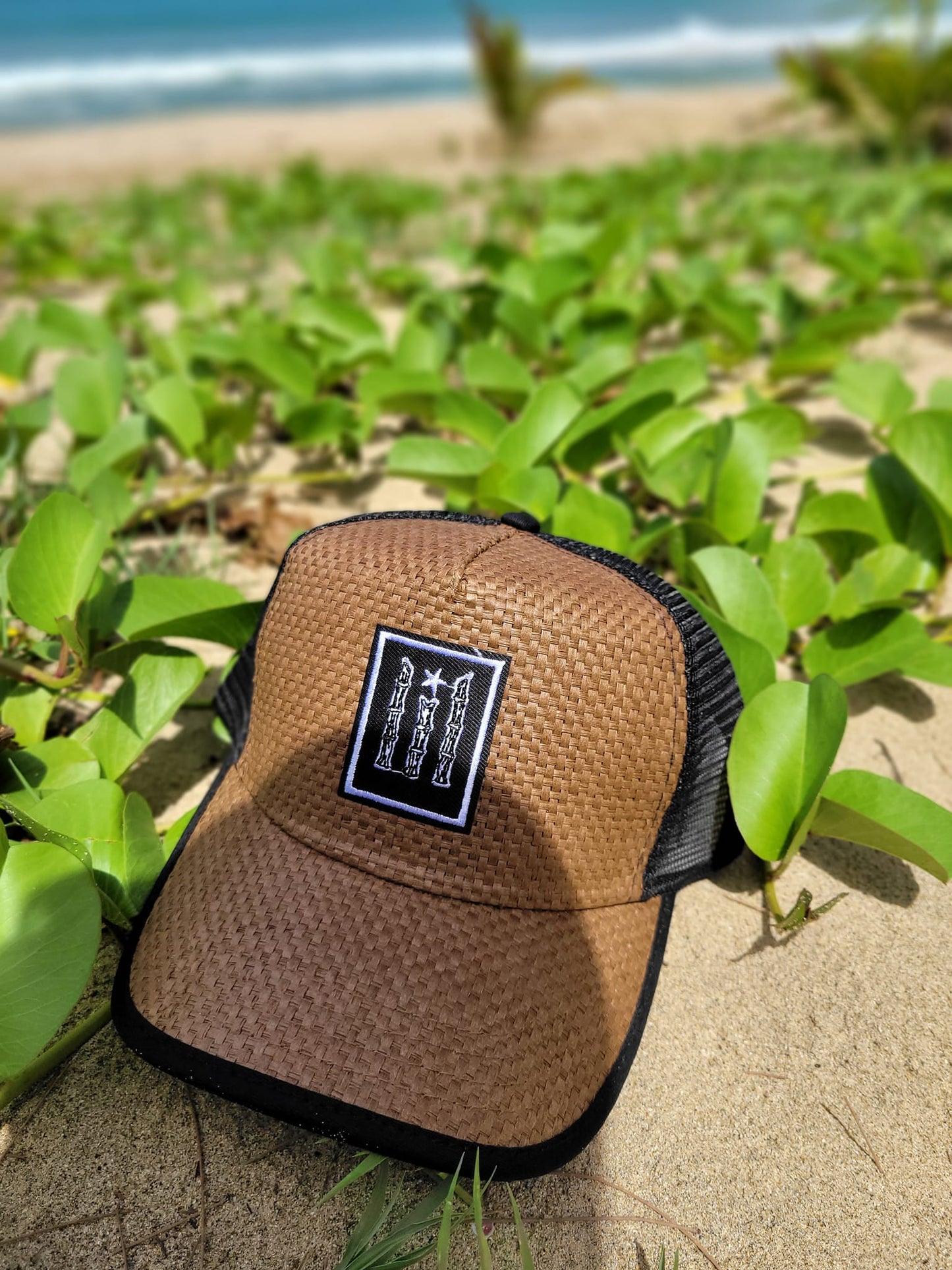 Gorra de Paja "Bandera en Bambu"
