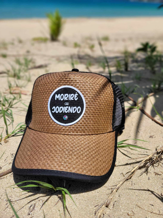 Gorra de Paja "Morire jodie..."