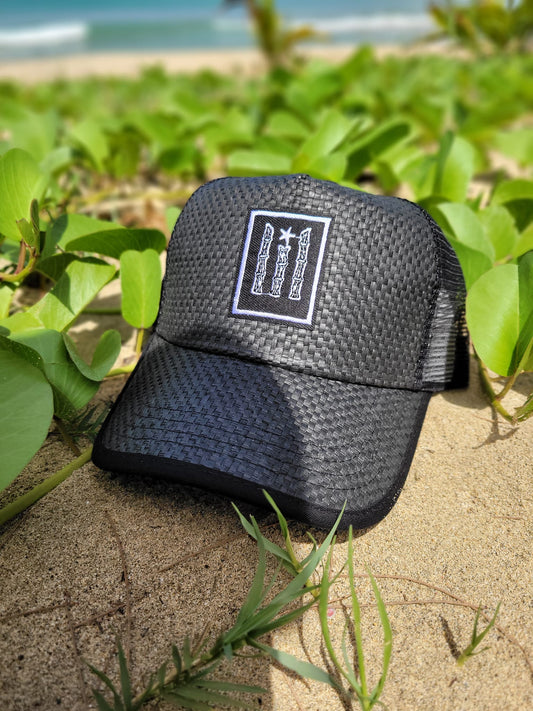 Gorra de Paja "Bandera en Bambu"