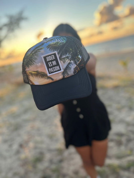 Foam trucker hat "Jod.. es mi pasión"