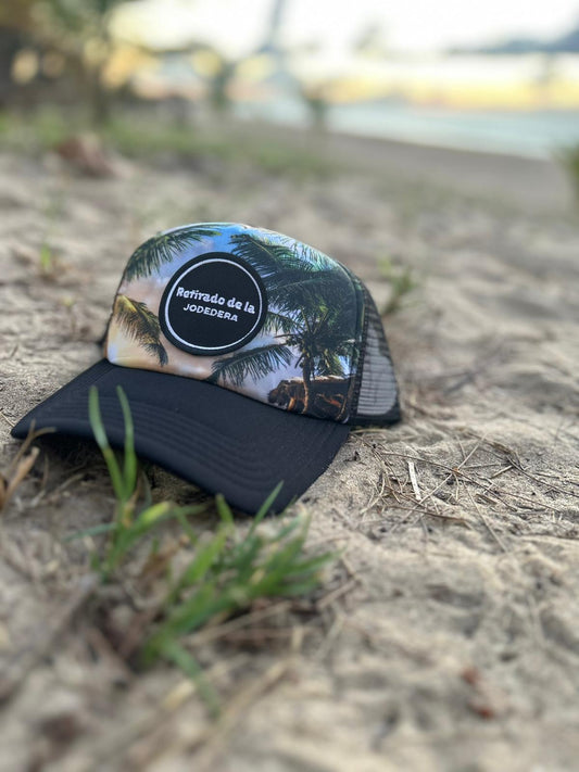 Foam trucker hat "Retirado de la jodede..."