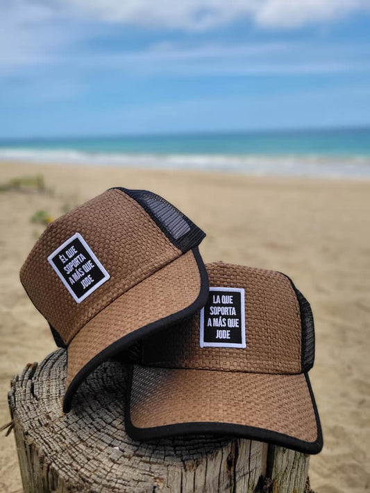 Gorra de Paja "La que soporta a más que jo...''