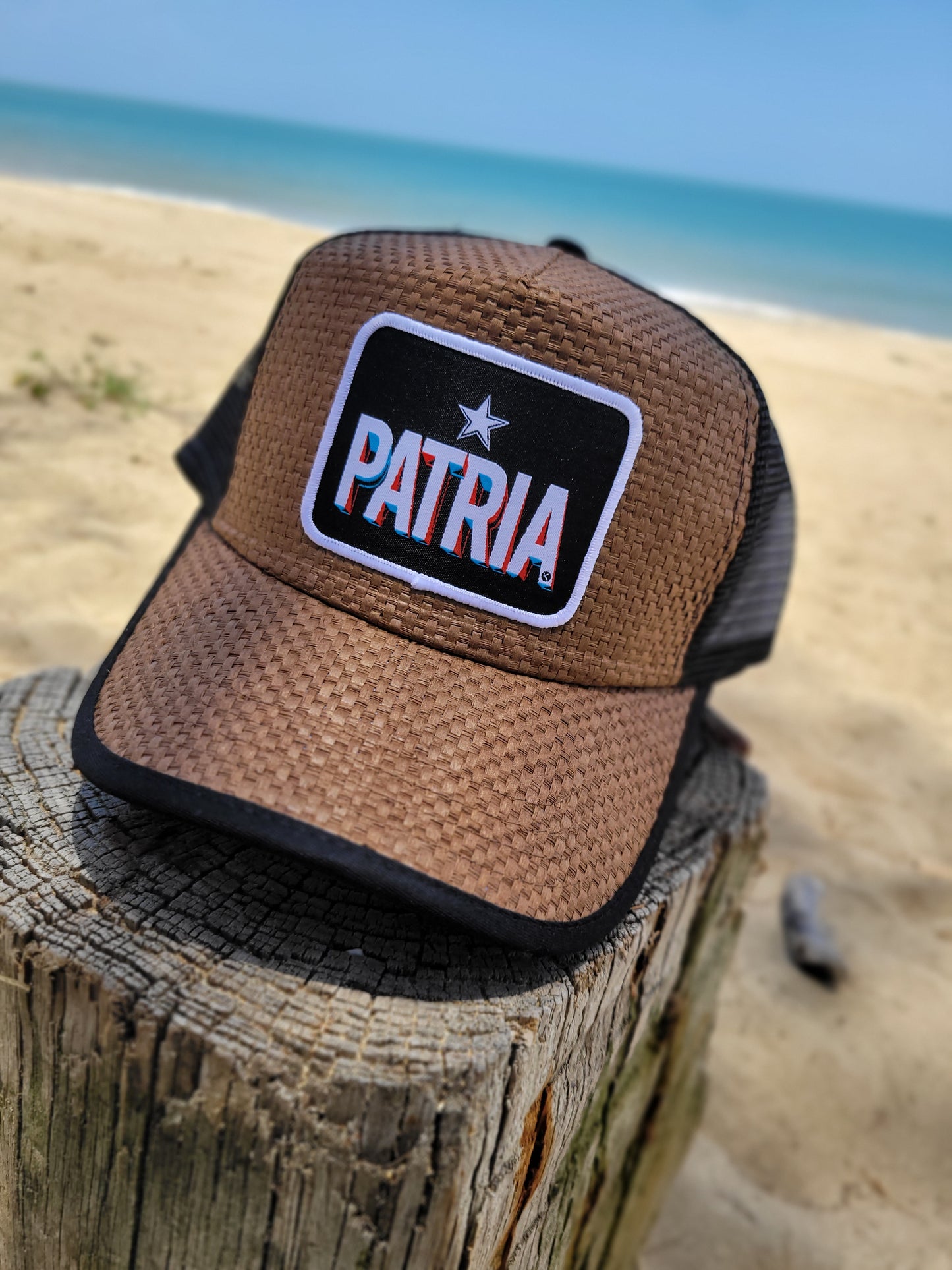 Gorra de paja "Patria"