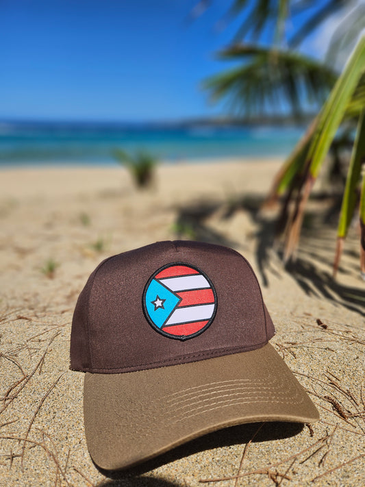 Gorra con bandera