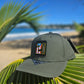 Gorra de tela verde "Clemente 21"